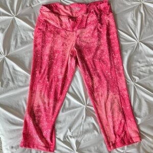 Old Navy Vibrant Pink Women's Capri Leggings